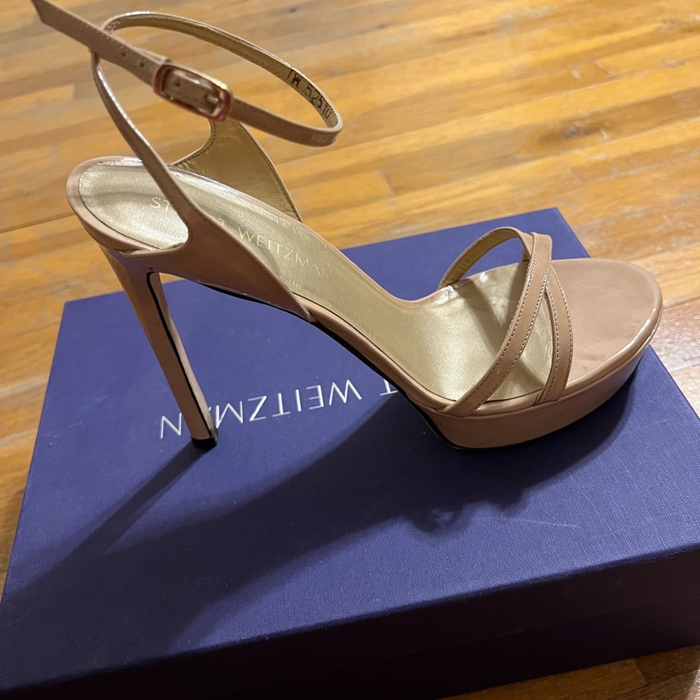 Stuart Weitzman Bebare Bambina Aniline, Size 10 - image 3